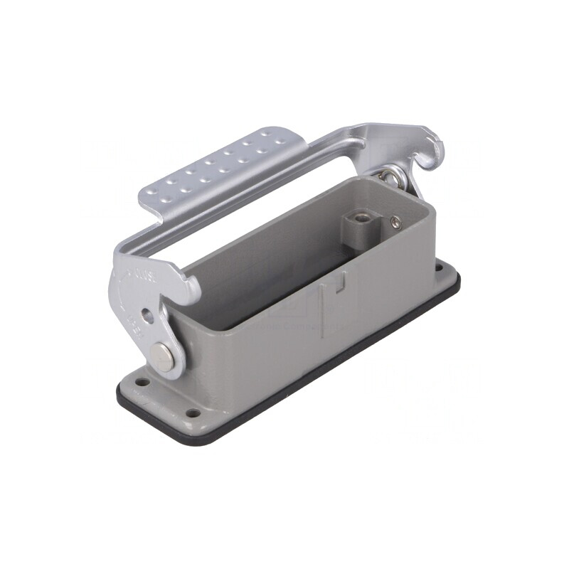Carcasă conectori HDC D16A cu clichet IP65 | Electronic-mag.ro | Componente Electronice