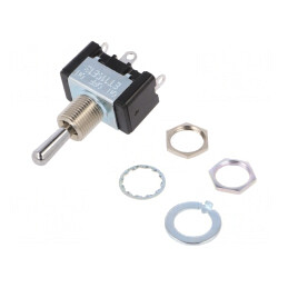 Comutator Basculant 3 Pozitii ON-OFF-ON 15A 125V | Electronic-mag.ro | Componente Electronice