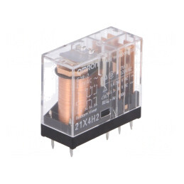 Releu Electromagnetic DPDT 230VAC 5A | Electronic-mag.ro | Componente Electronice