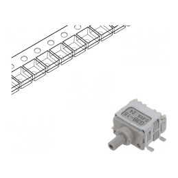 Comutator apăsare SPDT 0,01A/28VAC | Electronic-mag.ro | Componente Electronice