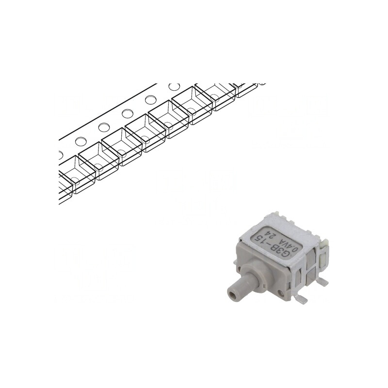 Comutator apăsare SPDT 0,01A/28VAC | Electronic-mag.ro | Componente Electronice