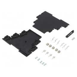 Carcasă pentru șină DIN poliamidă 77,9mm x 6,2mm x 99,1mm | Electronic-mag.ro | Componente Electronice
