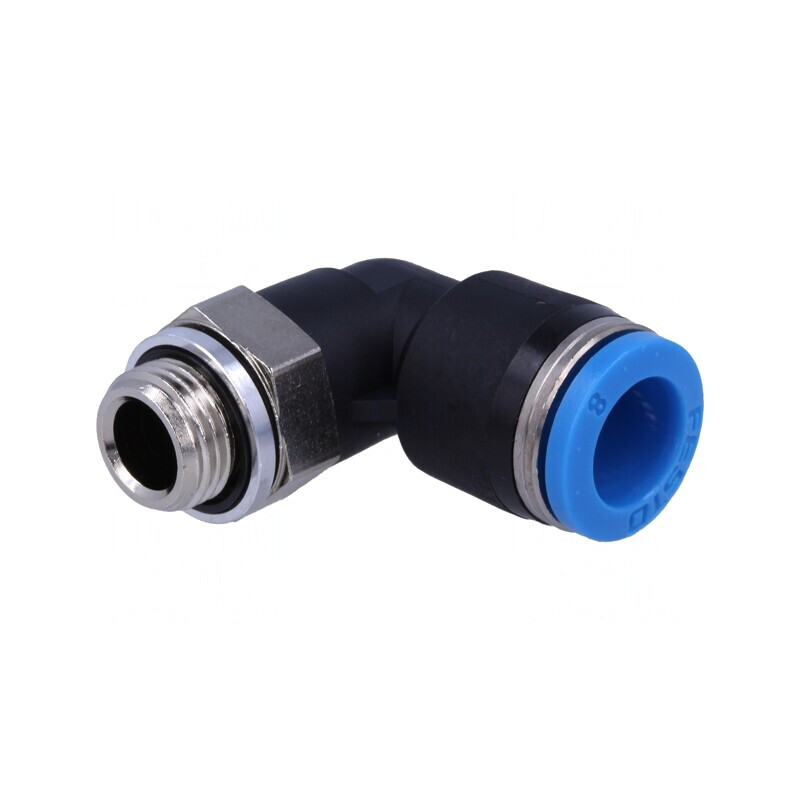 Racord push-in unghi 90° QS 8mm | Electronic-mag.ro | Componente Electronice