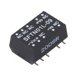 Convertor DC/DC 1W 5V la 9V 111mA | Electronic-mag.ro | Componente Electronice
