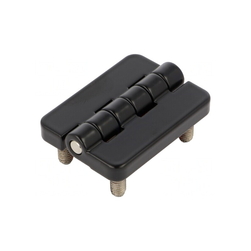 Balama Aluminiu-Zinc Neagră 40x54mm | Electronic-mag.ro | Componente Electronice