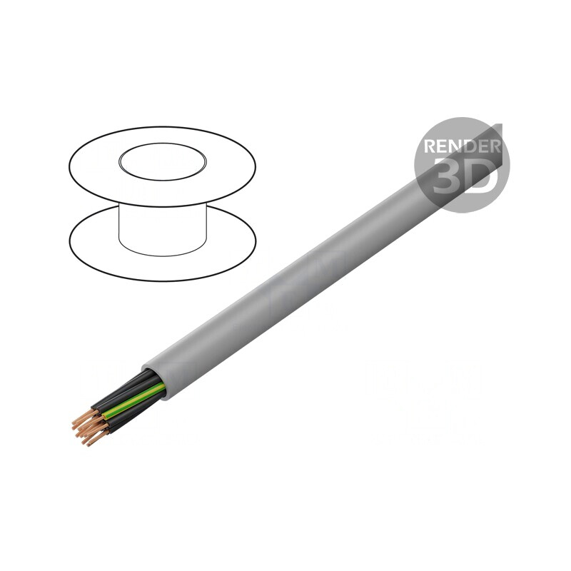 Cablu ÖLFLEX CLASSIC 400 P 12G 0.75mm2 300V/500V | Electronic-mag.ro | Componente Electronice