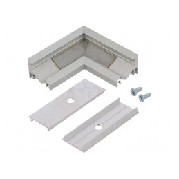 Conector Aluminiu 90° CORNER10 | Electronic-mag.ro | Componente Electronice