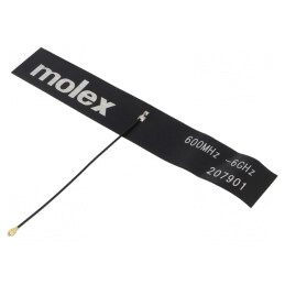 Antenă GSM LTE 2G 3G 4G 147x25mm U.FL | Electronic-mag.ro | Componente Electronice