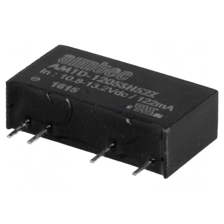 Convertor DC/DC 1W 10.8-13.2V la 5V 200mA | Electronic-mag.ro | Componente Electronice