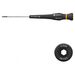 Şurubelniţă de precizie HEX 2,5mm ESD 60mm | Electronic-mag.ro | Componente Electronice