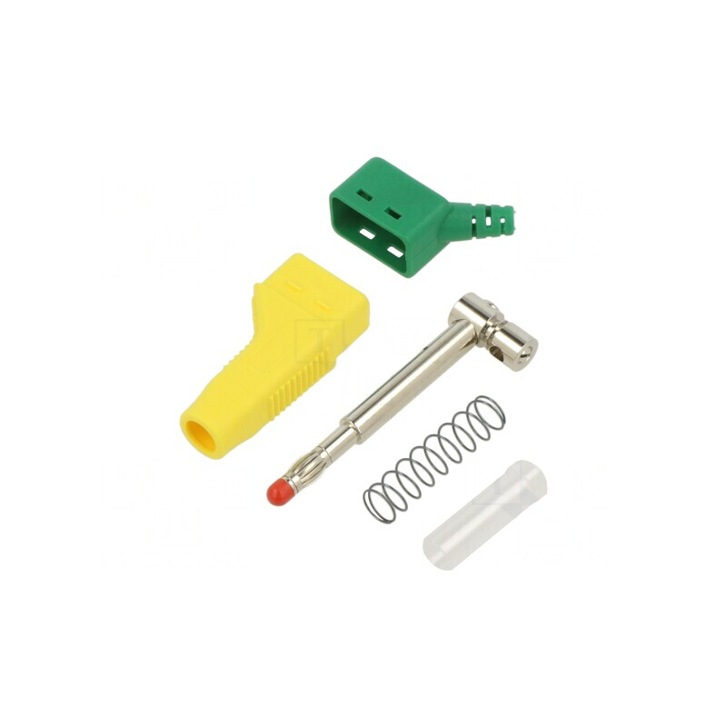 Mufă Banană 4mm Galben-Verde 32A 30VAC 60VDC 2.5mm2 | Electronic-mag.ro | Componente Electronice Mufă Banană 4mm Galben-Verde 32A 30VAC 60VDC 2.5mm2 | Electronic-mag.ro | Componente Electronice