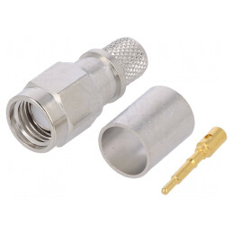 Mufă SMA Tată Drept 50Ω Crimpat | Electronic-mag.ro | Componente Electronice