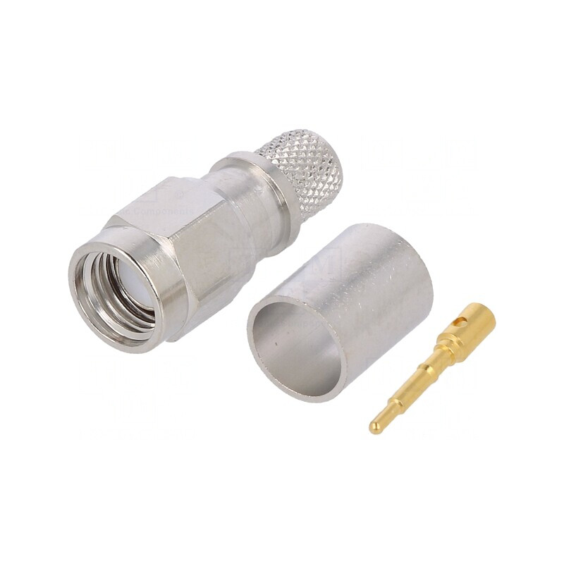 Mufă SMA Tată Drept 50Ω Crimpat | Electronic-mag.ro | Componente Electronice