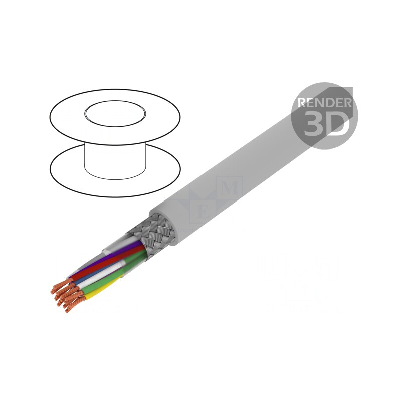 Cablu Ecranat Tresă Cupru 8x2x0,34mm2 | Electronic-mag.ro | Componente Electronice Cablu Ecranat Tresă Cupru 8x2x0,34mm2 | Electronic-mag.ro | Componente Electronice