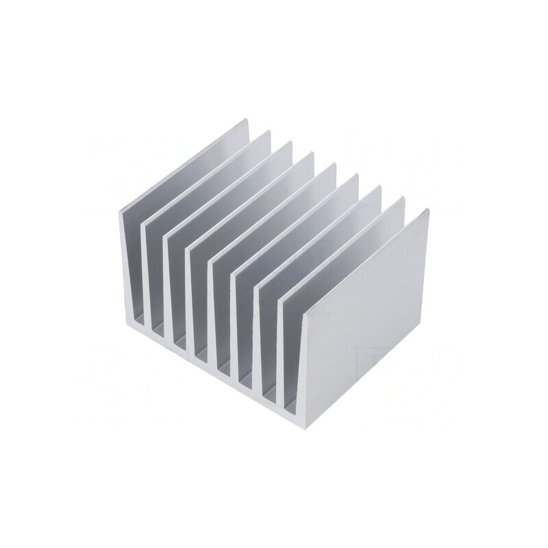 Radiator extrudat cu aripioare 50x61x40mm | Electronic-mag.ro | Componente Electronice