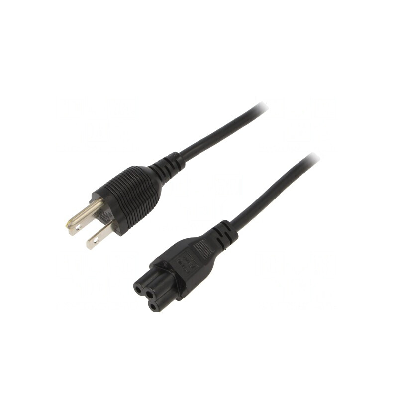 Cablu de alimentare 3x0.75mm2 IEC C5 la NEMA 5-15 1.8m | Electronic-mag.ro | Componente Electronice Cablu de alimentare 3x0.75mm2 IEC C5 la NEMA 5-15 1.8m | Electronic-mag.ro | Componente Electronice