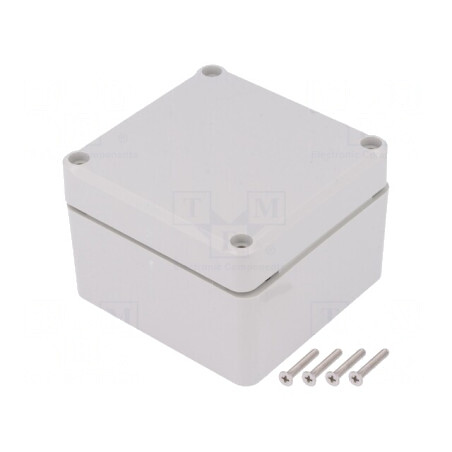 Carcasă Universală cu Bucșă din Alamă 80x82x55mm | Electronic-mag.ro | Componente Electronice