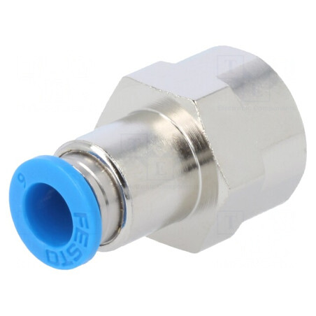 Racord Push-In Simplu cu Garnitură din Cauciuc NBR, -0,95÷6bar | Electronic-mag.ro | Componente Electronice