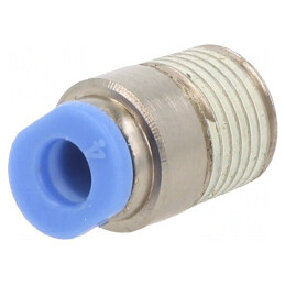Racord Push-in Alamă Nichelată 0-10bar | Electronic-mag.ro | Componente Electronice