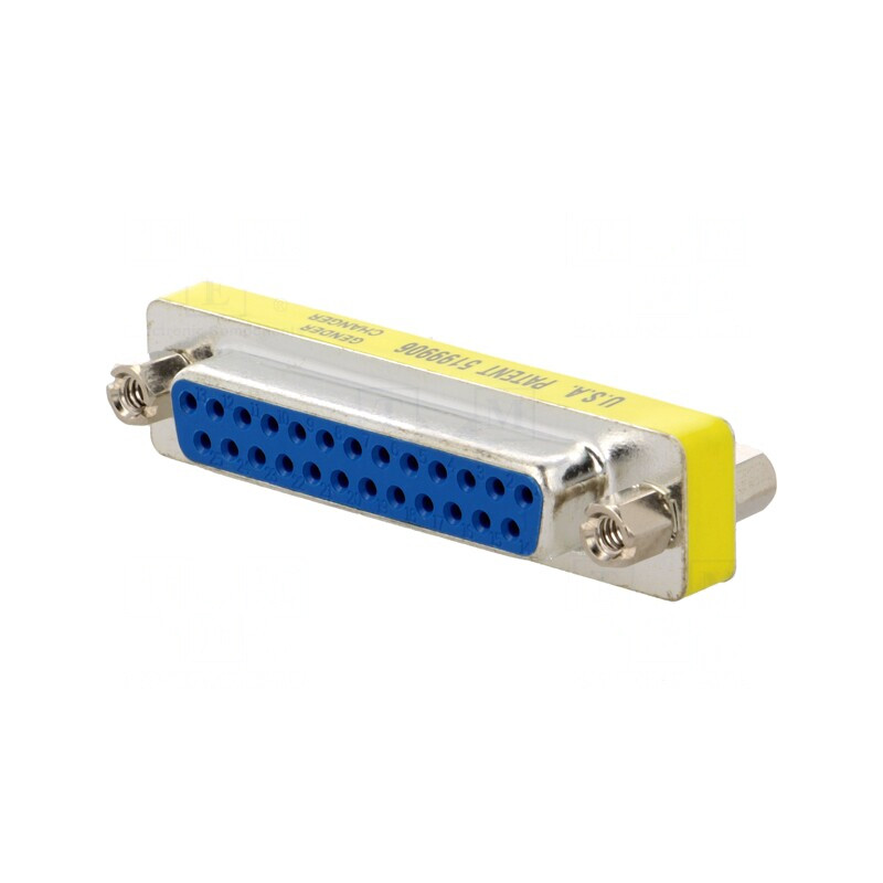 Adaptor D-Sub 25-pin Mamă-Mamă | Electronic-mag.ro | Componente Electronice
