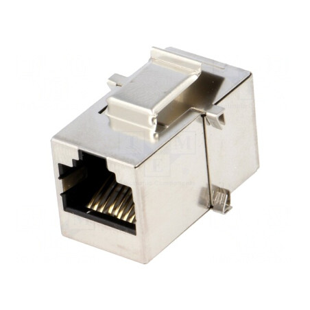 Adaptor Cat 5e Ecranat 8P8C | Electronic-mag.ro | Componente Electronice