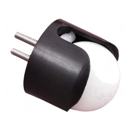 Roți cu Bilă din Plastic Ø19,1mm | Electronic-mag.ro | Componente Electronice