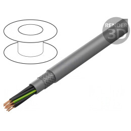 Cablu ÖLFLEX® CLASSIC 400 CP 5G0,75mm2 Gri PUR 300V/500V