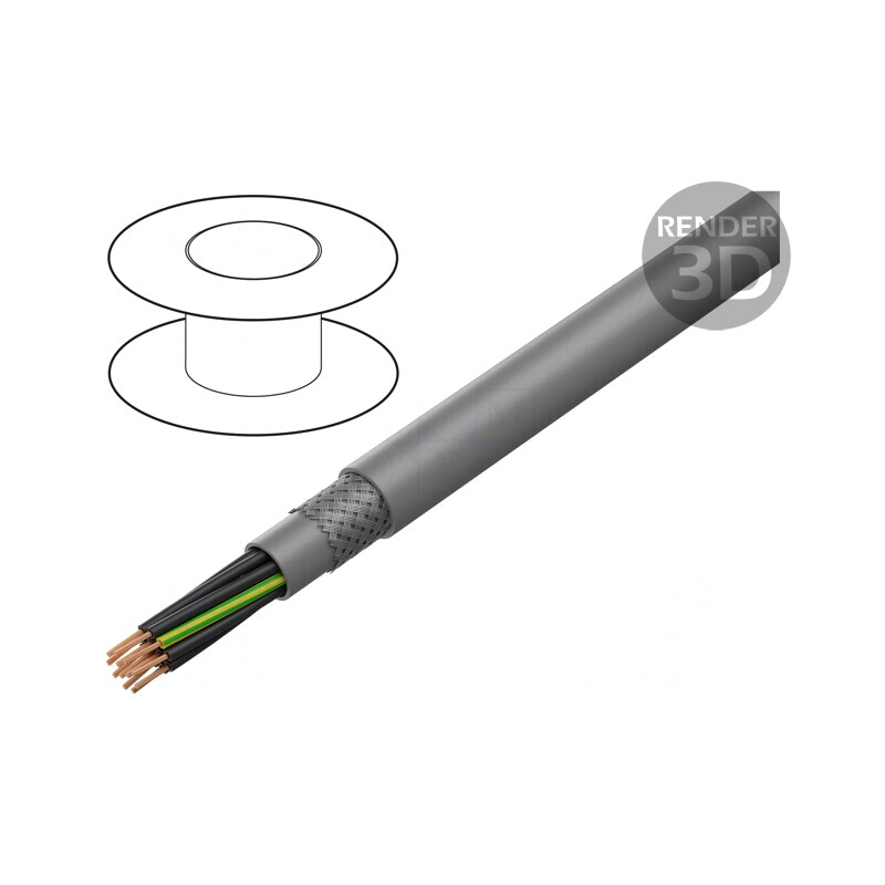 Cablu ÖLFLEX® CLASSIC 400 CP 5G0,75mm2 Gri PUR 300V/500V | Electronic-mag.ro | Componente Electronice
