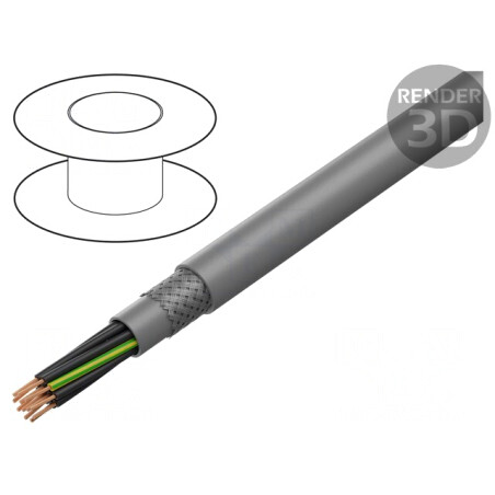 Cablu ÖLFLEX® CLASSIC 400 CP 5G0,75mm2 Gri PUR 300V/500V | Electronic-mag.ro | Componente Electronice