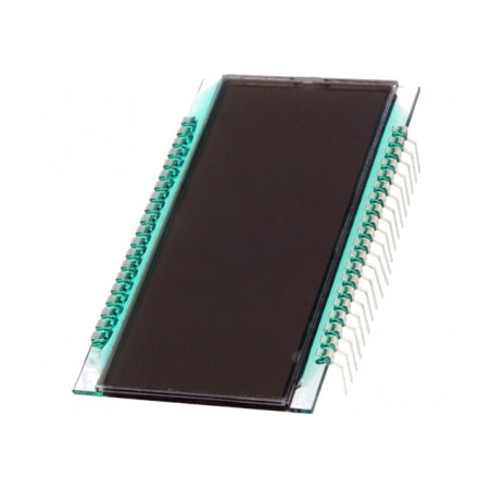 Afișaj LCD STN 7 Segmente 3,5 Digiți 20-70°C | Electronic-mag.ro | Componente Electronice