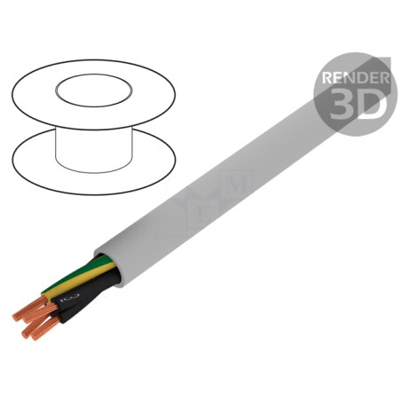 Cablu ÖLFLEX Classic 110 4G4mm2 Gri Neecranat 300V/500V | Electronic-mag.ro | Componente Electronice
