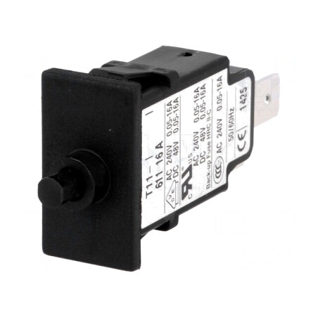 Întrerupător Automat 16A 240VAC 48VDC SPST | Electronic-mag.ro | Componente Electronice