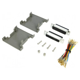 Adaptor D-Sub 25pin Tată-Mamă | Electronic-mag.ro | Componente Electronice