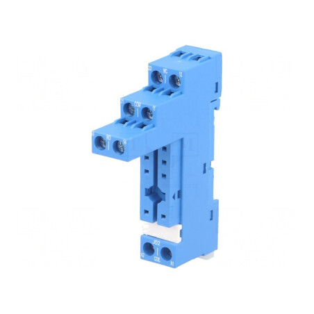 Stativ PIN pentru șină DIN 8 10A 250VAC cu șurub | Electronic-mag.ro | Componente Electronice