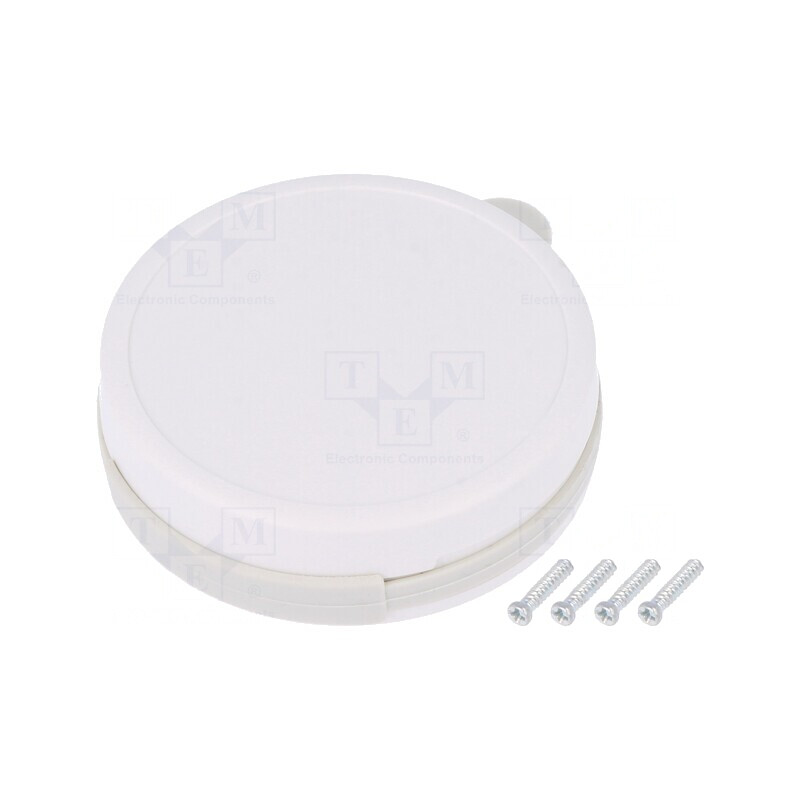 Carcasă Universală Gri Deschis cu Suport 47mm - 13mm | Electronic-mag.ro | Componente Electronice