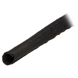 Tresă poliamidă neagră 15mm UL94V-2 | Electronic-mag.ro | Componente Electronice