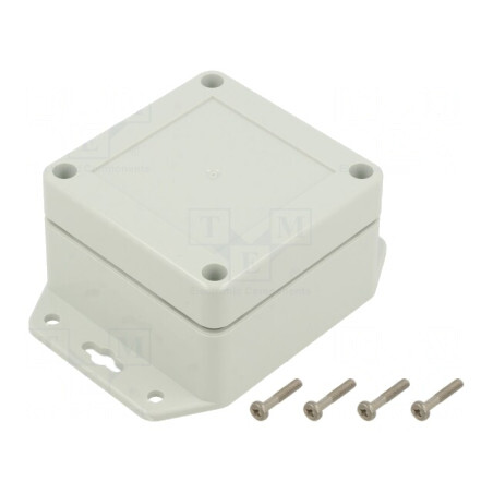 Carcasă Universală Policarbonat IP67 75x75x45mm | Electronic-mag.ro | Componente Electronice
