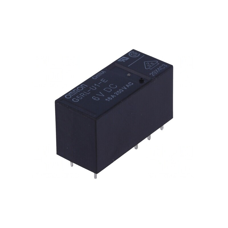 Releu Electromagnetic SPDT 6VDC 16A | Electronic-mag.ro | Componente Electronice