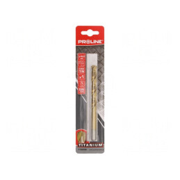 Drill Bit for Metal 10mm HSS TIN Coated | Electronic-mag.ro | Componente Electronice