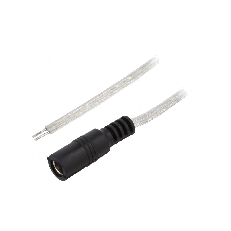 Cablu Prelungitor DC 5m 5,5/2,1mm Transparent | Electronic-mag.ro | Componente Electronice
