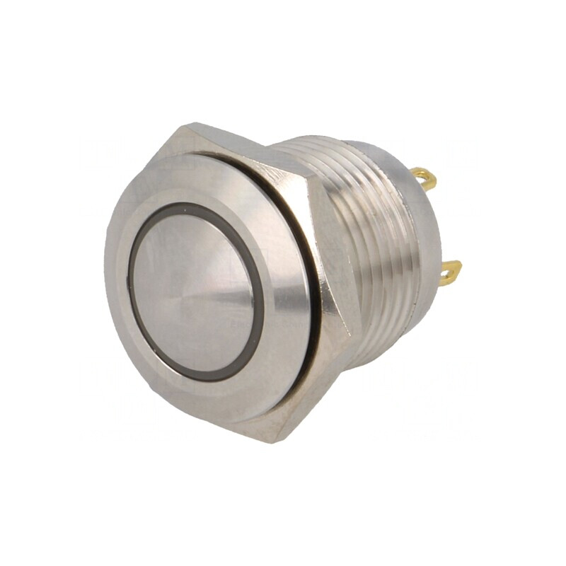 Comutator Anti-Vandalism Galben IP65 2A 36VDC | Electronic-mag.ro | Componente Electronice