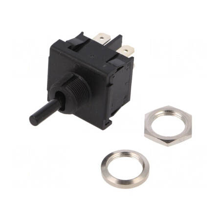 Comutator basculant DPDT ON-OFF-ON 6A 250VAC | Electronic-mag.ro | Componente Electronice