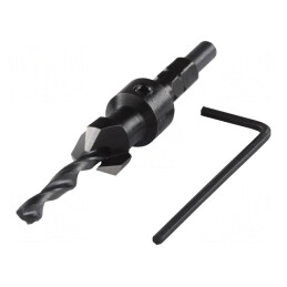Burghiu Pregăurire 4,5mm-12mm 1/4 Blister | Electronic-mag.ro | Componente Electronice
