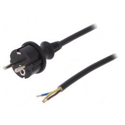 Cablu Electric SCHUKO 3x1,5mm² 2m | Electronic-mag.ro | Componente Electronice