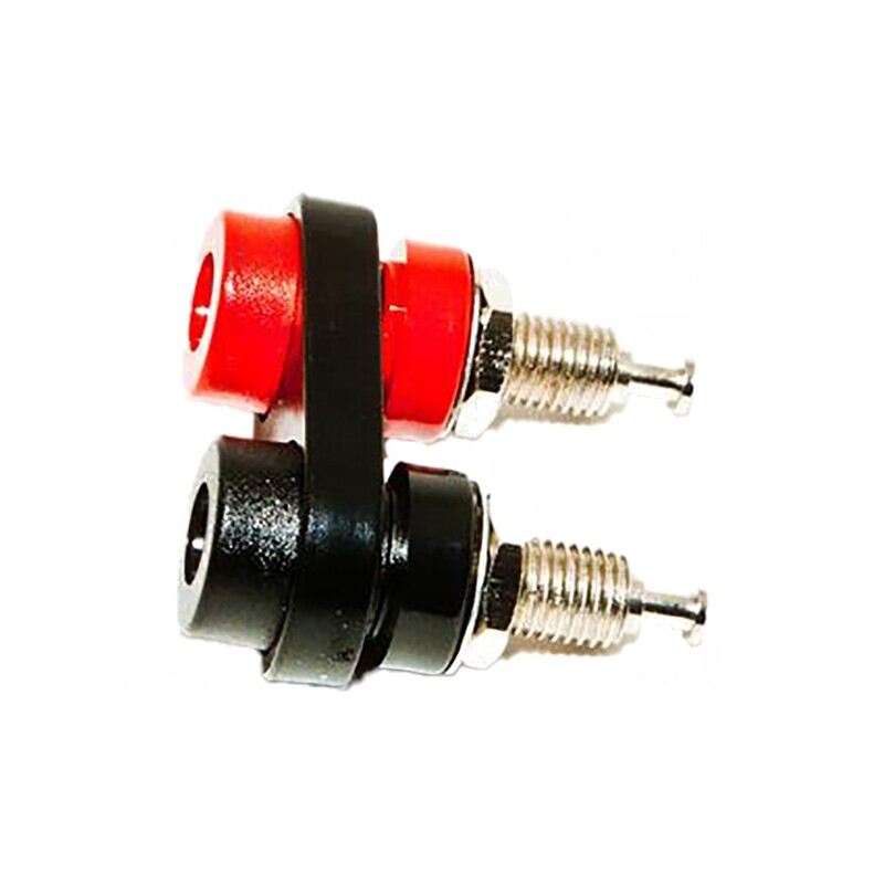 Soclu Banană 4mm Negru pentru Panou | Electronic-mag.ro | Componente Electronice