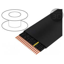 Cablu Electric Neecranat H05VVH6-F 18G 0,75mm2 300/500V Cu | Electronic-mag.ro | Componente Electronice