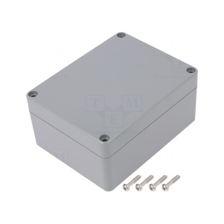 Carcasă Universală ABS Gri Deschis 90x115x55mm | Electronic-mag.ro | Componente Electronice