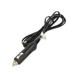 Alimentator auto DC 5,5/2,1 mufă 2,5A negru | Electronic-mag.ro | Componente Electronice