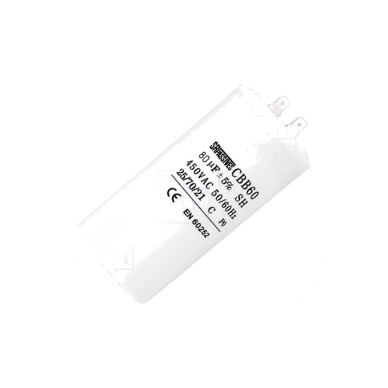 Condensator Motoare 80uF 450V  | Electronic-mag.ro | Componente Electronice