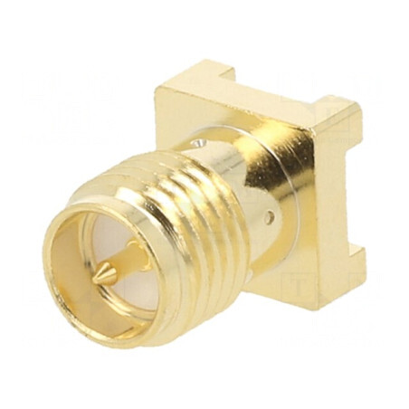Soclu RP-SMA Tată Reverse Vertical 50Ω SMT PCB PTFE | Electronic-mag.ro | Componente Electronice